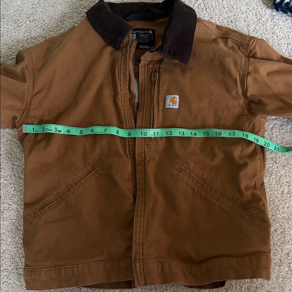 Carhartt Brown Jacket with Black Collar - Picture 3 of 3